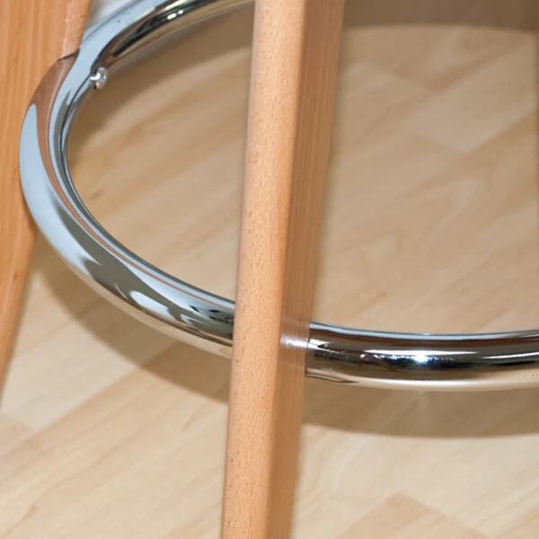 Carson Carrington Titran Maple Finish Wood Round Pub Table