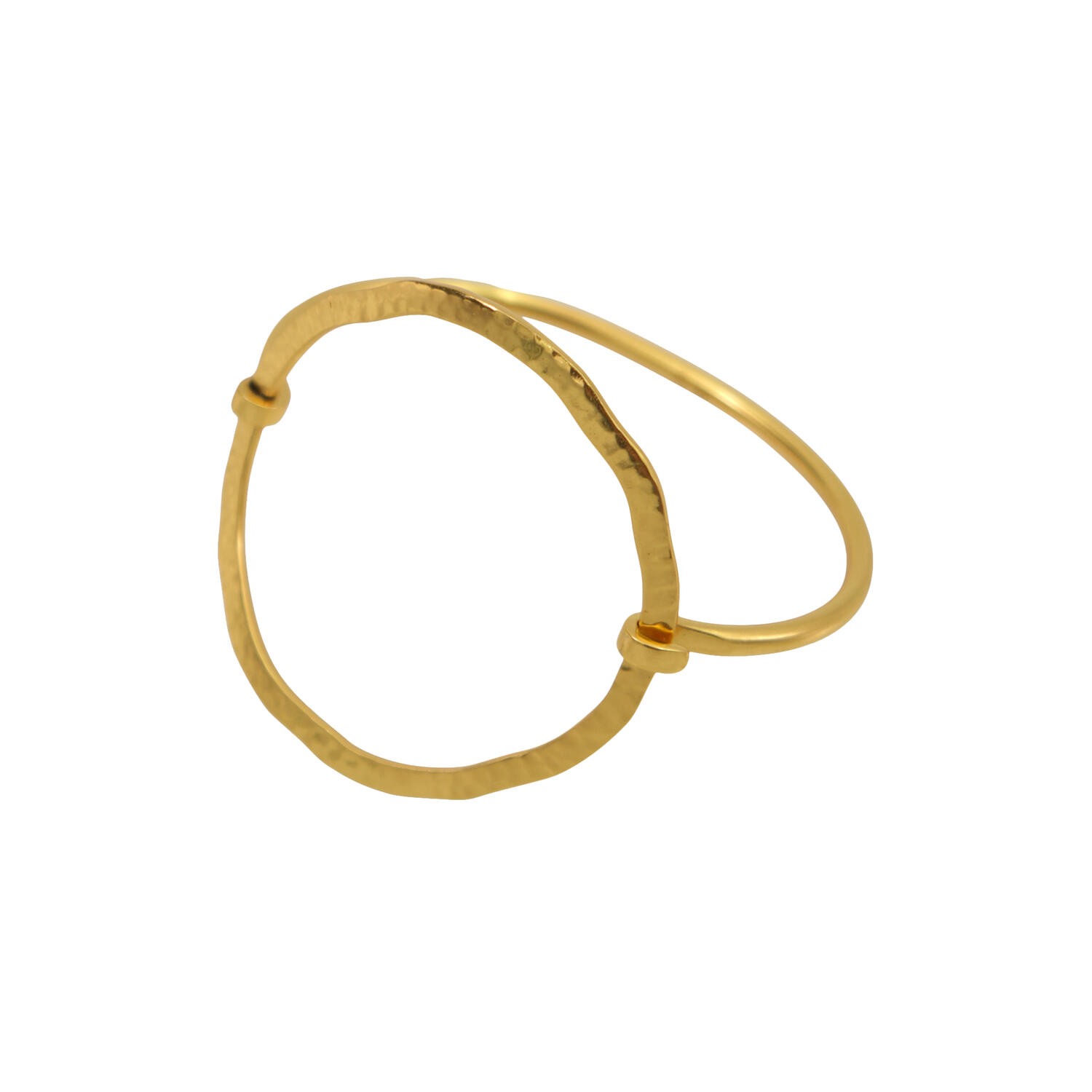 Curved Infinity Bracelet