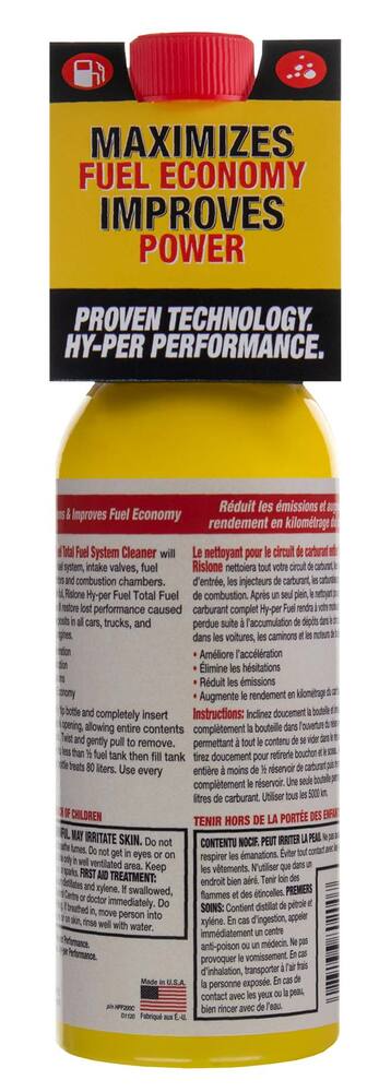 Rislone Hy-per Fuel Synthetic Total Fuel System Cleaner, 443-mL