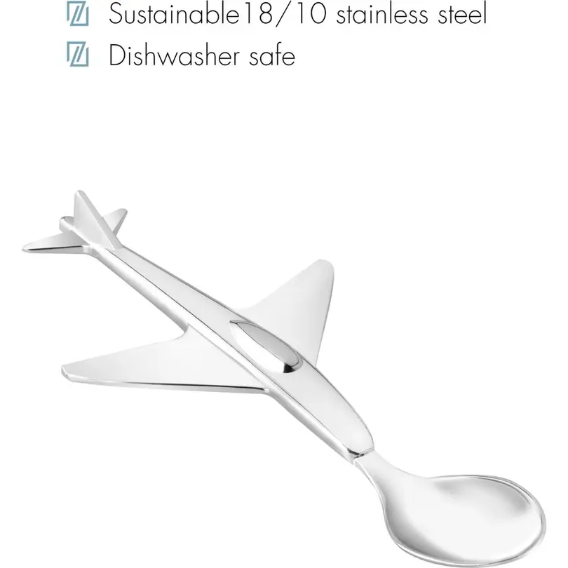 Kaffeelöffel Flugzeug