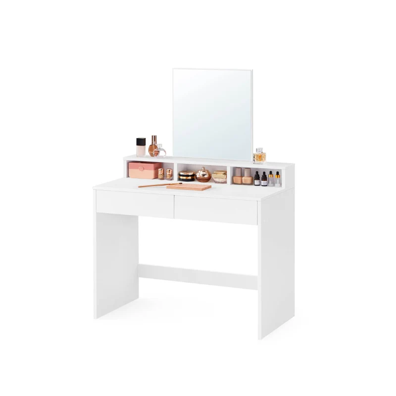 Coiffeuse avec grand miroir