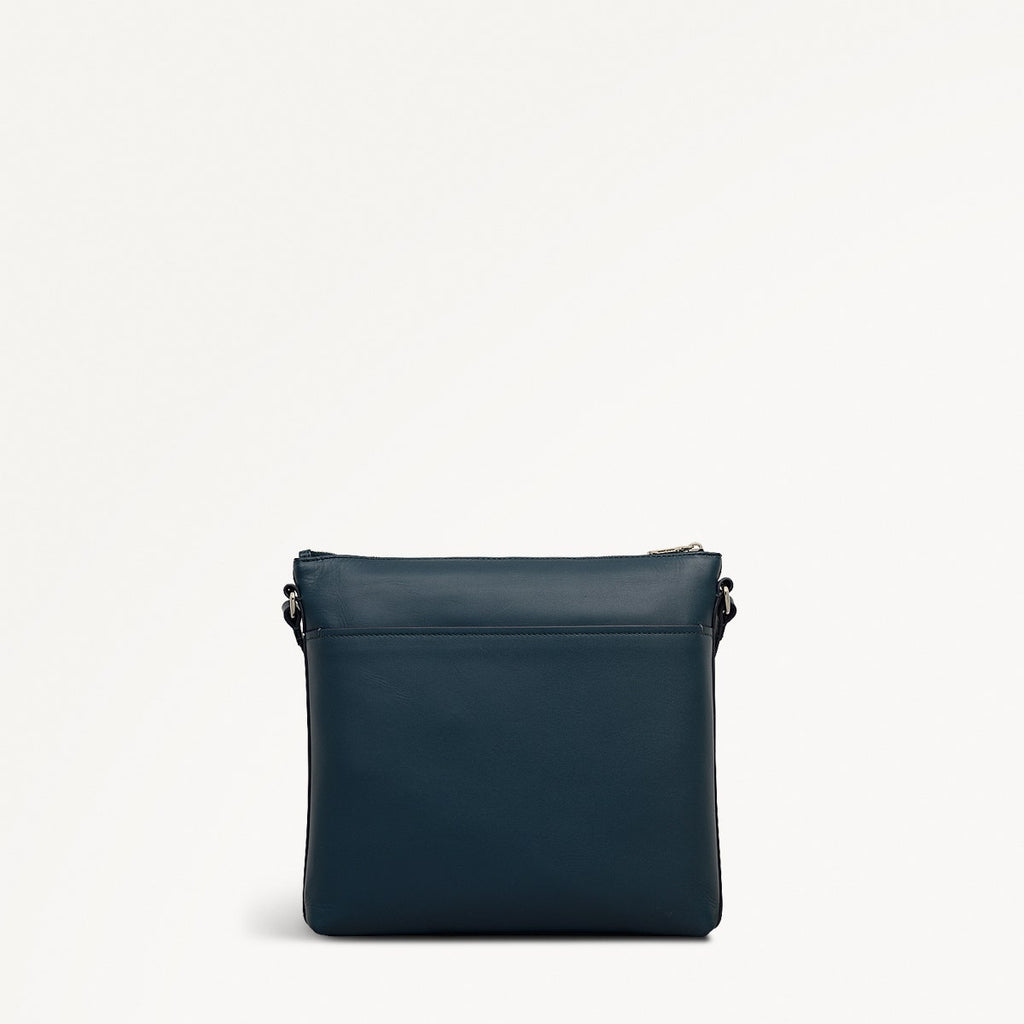 Pockets - Large Ziptop North-South Cross Body Bag