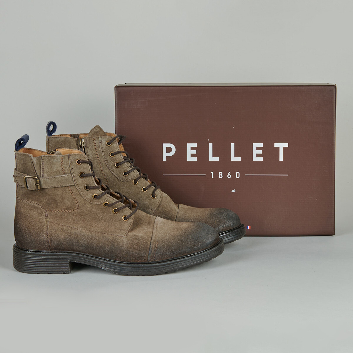 Pellet - NATHAN - Crust / Velvet / Oiled / Taupe