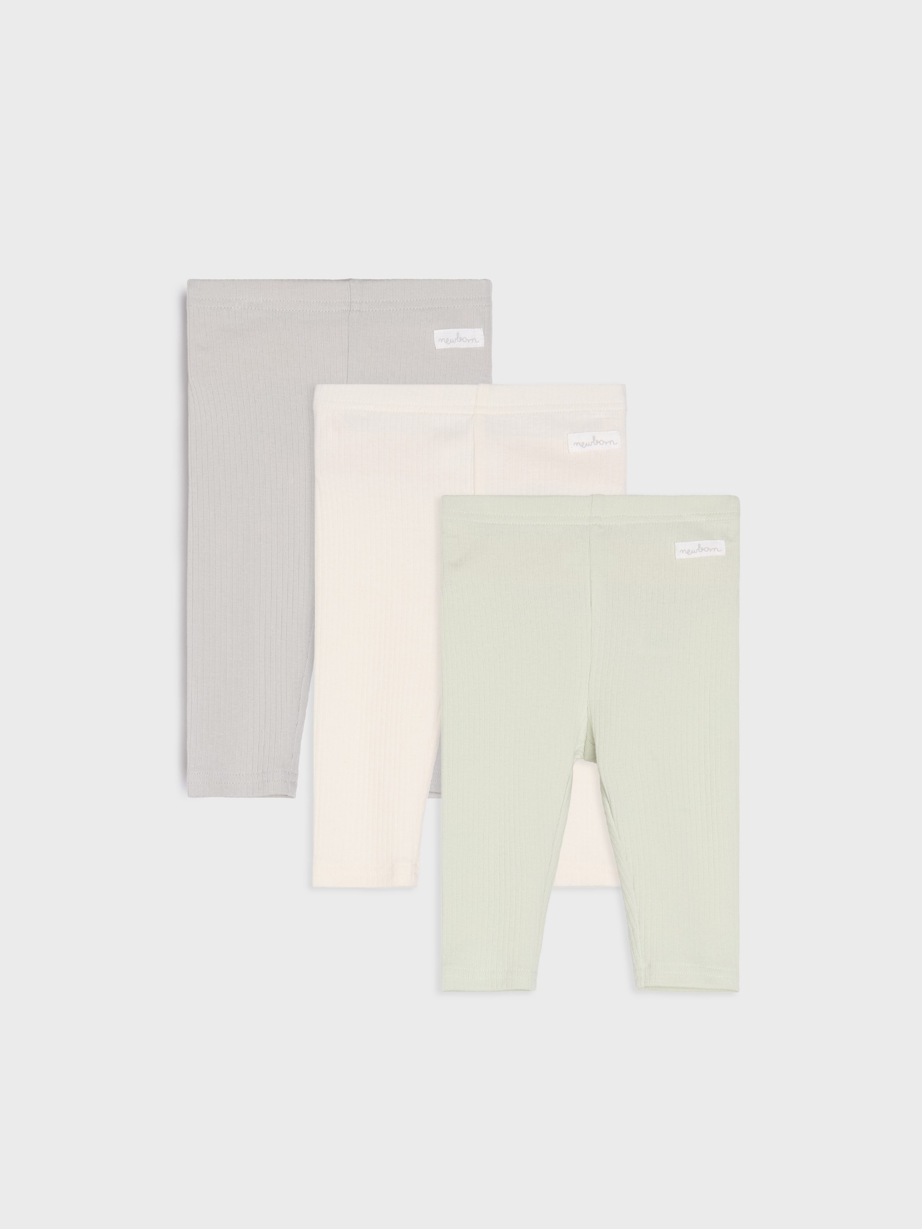 Bawełniane legginsy 3 pack