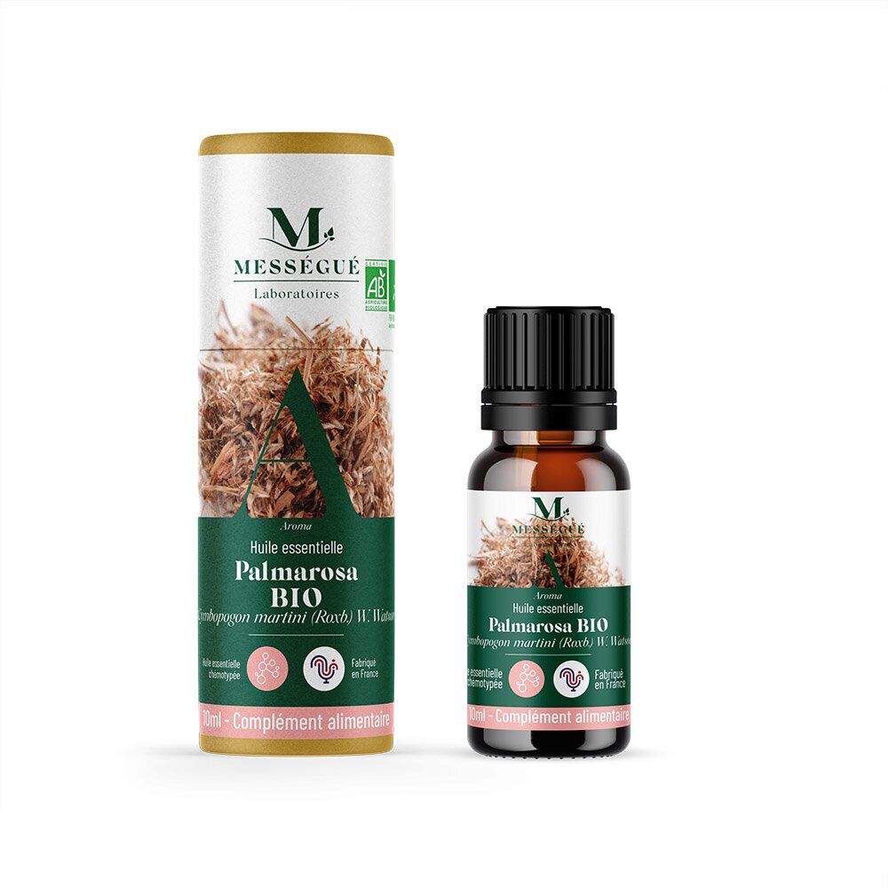 Huile essentielle palmarosa bio Mességué 10ml