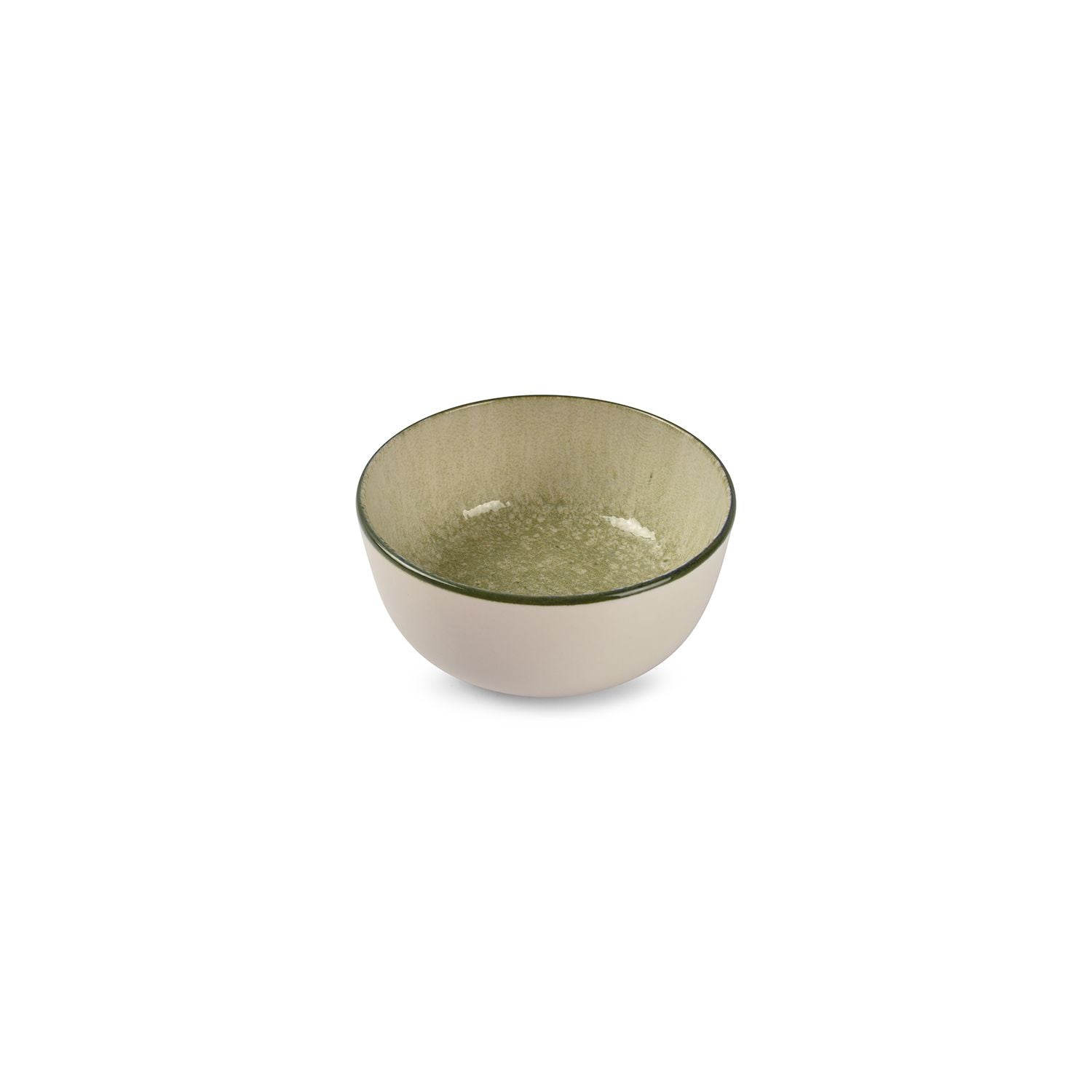 Ona - Kom 14,5xH6,5cm groen Gravel - Set van 6