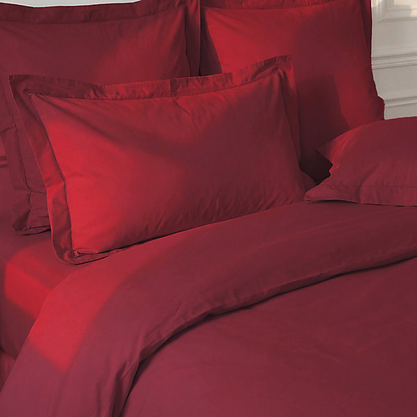 Lot de 2 taies d'oreiller en percale de coton Cardinal 65x65 cm SOFT PERCALE