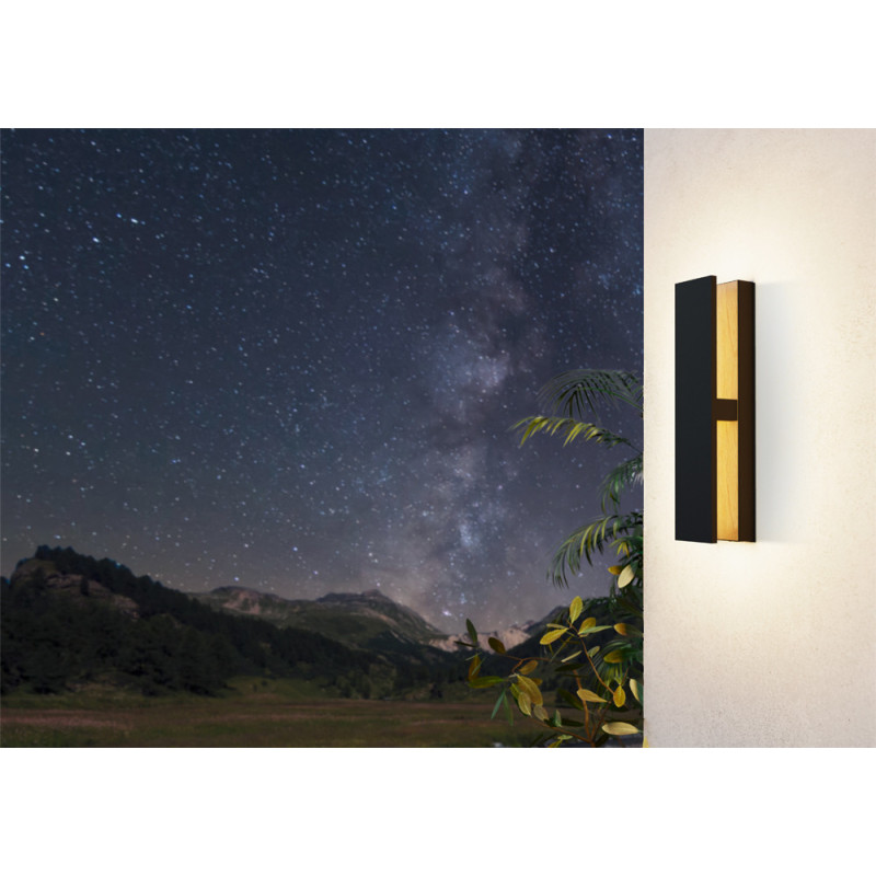 Applique extérieure LED Costorio noire 11,7 W EGLO