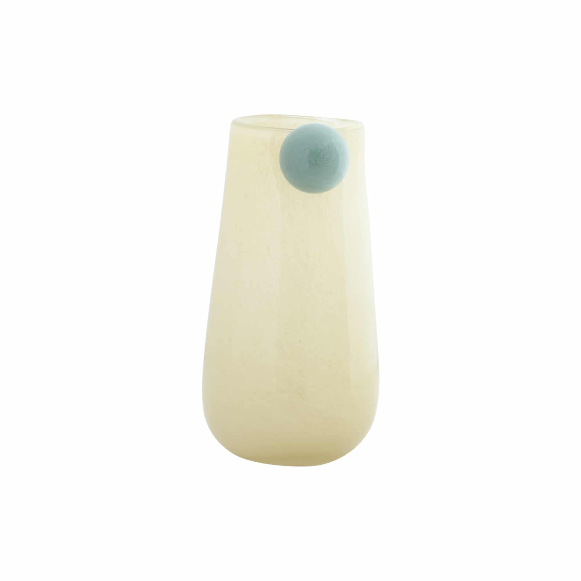Present Time vaas Bolita Medium - geel - Ø15cm