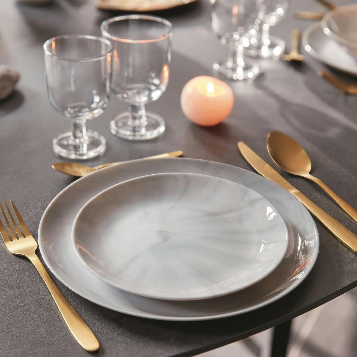 DIWALI - Service de table 18 pièces