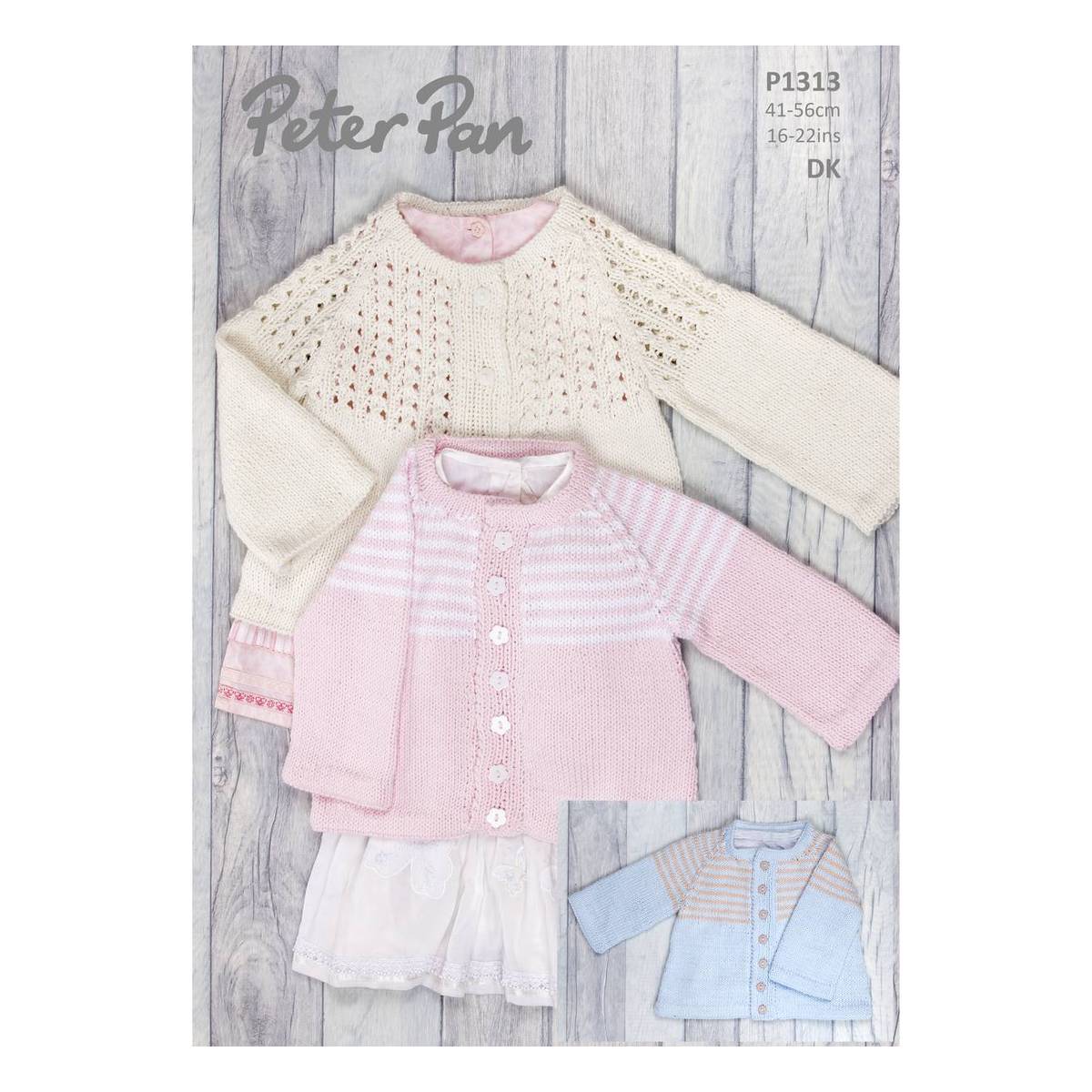 Peter Pan Baby Cotton Jackets Digital Pattern P1313