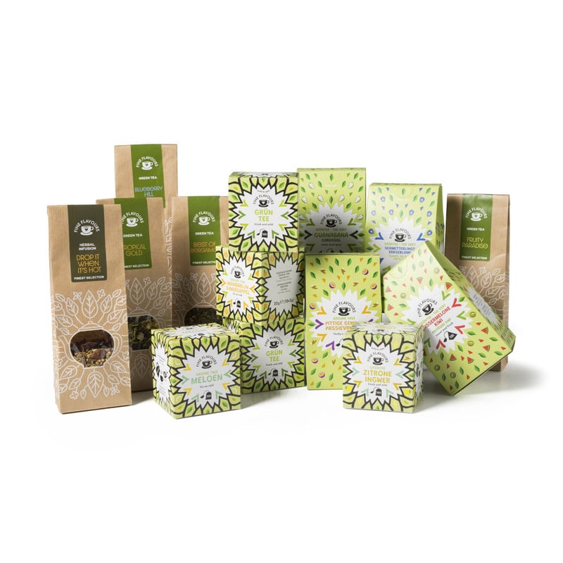 Losse groene thee - Fruity Paradise - 75 gram