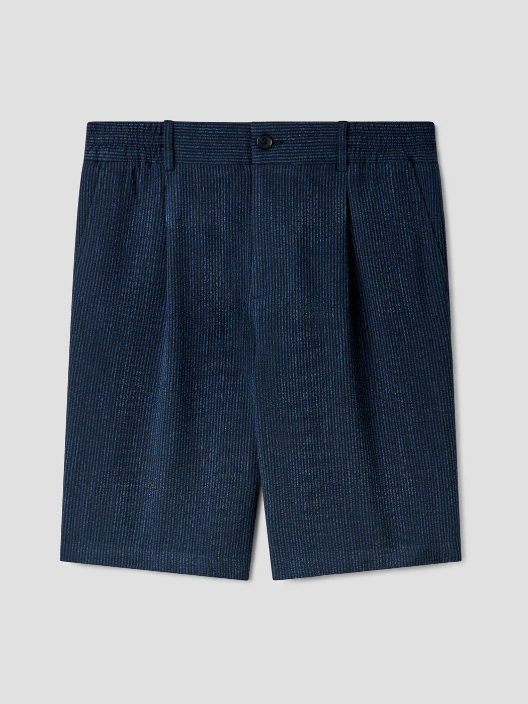 Bermuda regular en seersucker