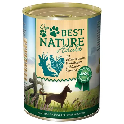 Best Nature Dog Adult Saver Pack 12 x 400g
