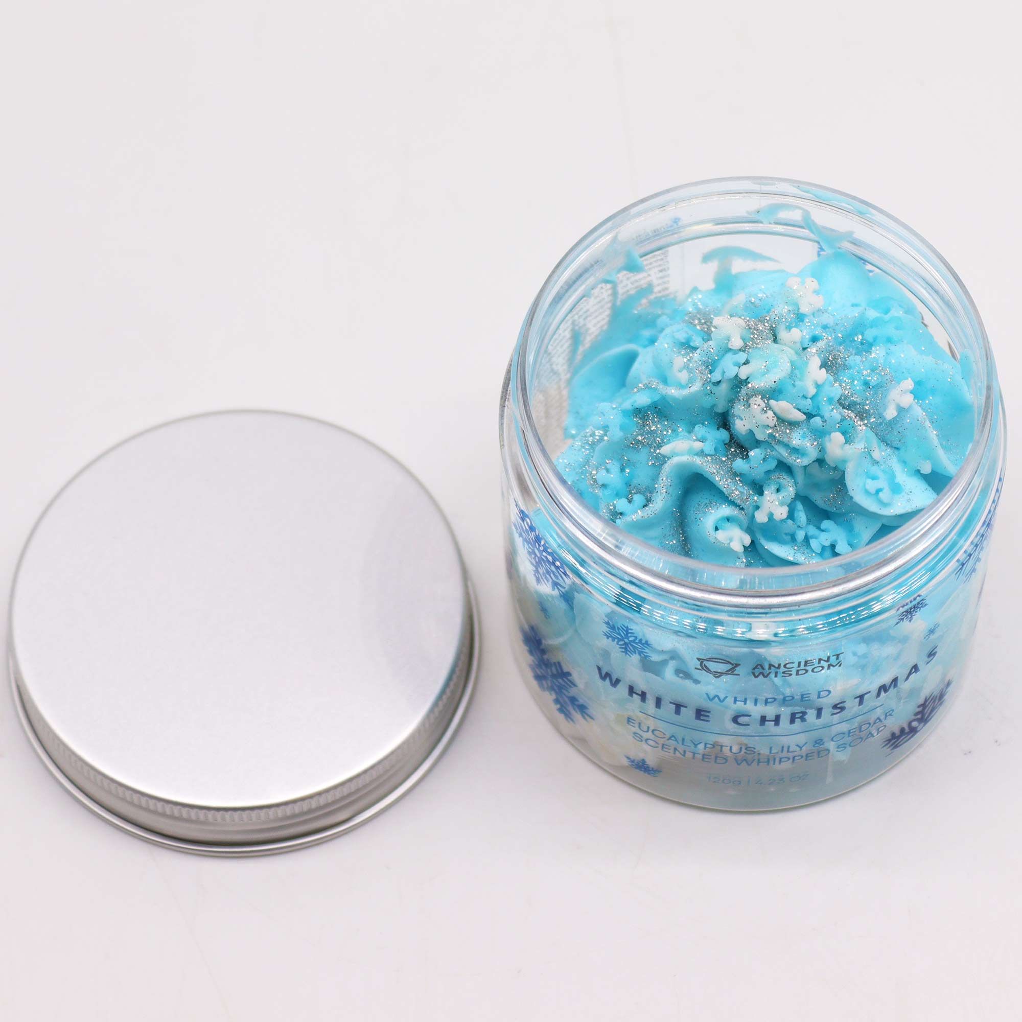 KDMD White Christmas Whipped Soap 120g