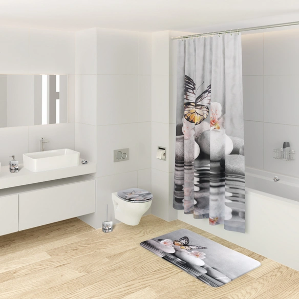 WC-Bürste »Vanesa«, H 37 cm, Grau, Rechteckig