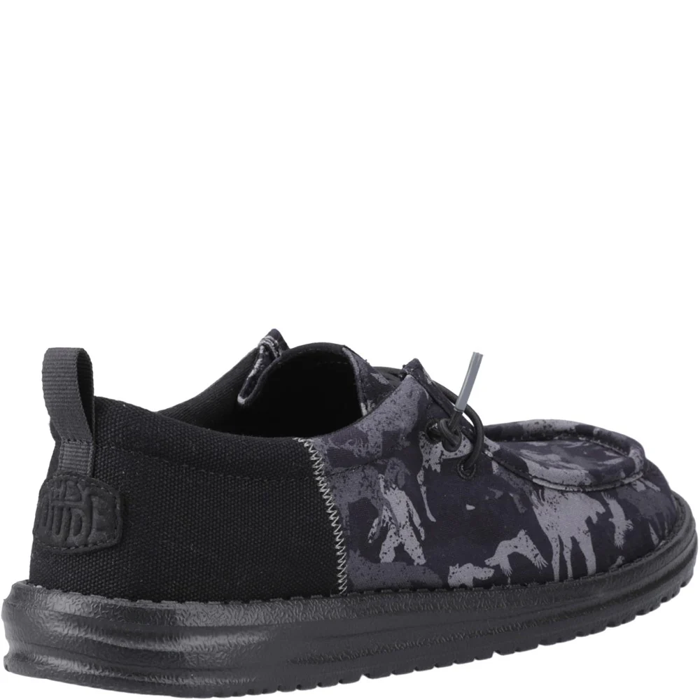 HEYDUDE Wally Funk Hunt Camo Shoes