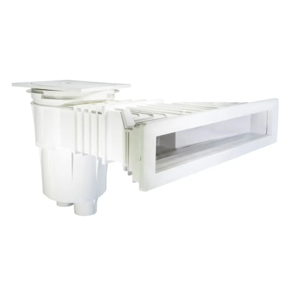 Astralpool Norm skimmer for concrete pool square cover 17.5L refurbished