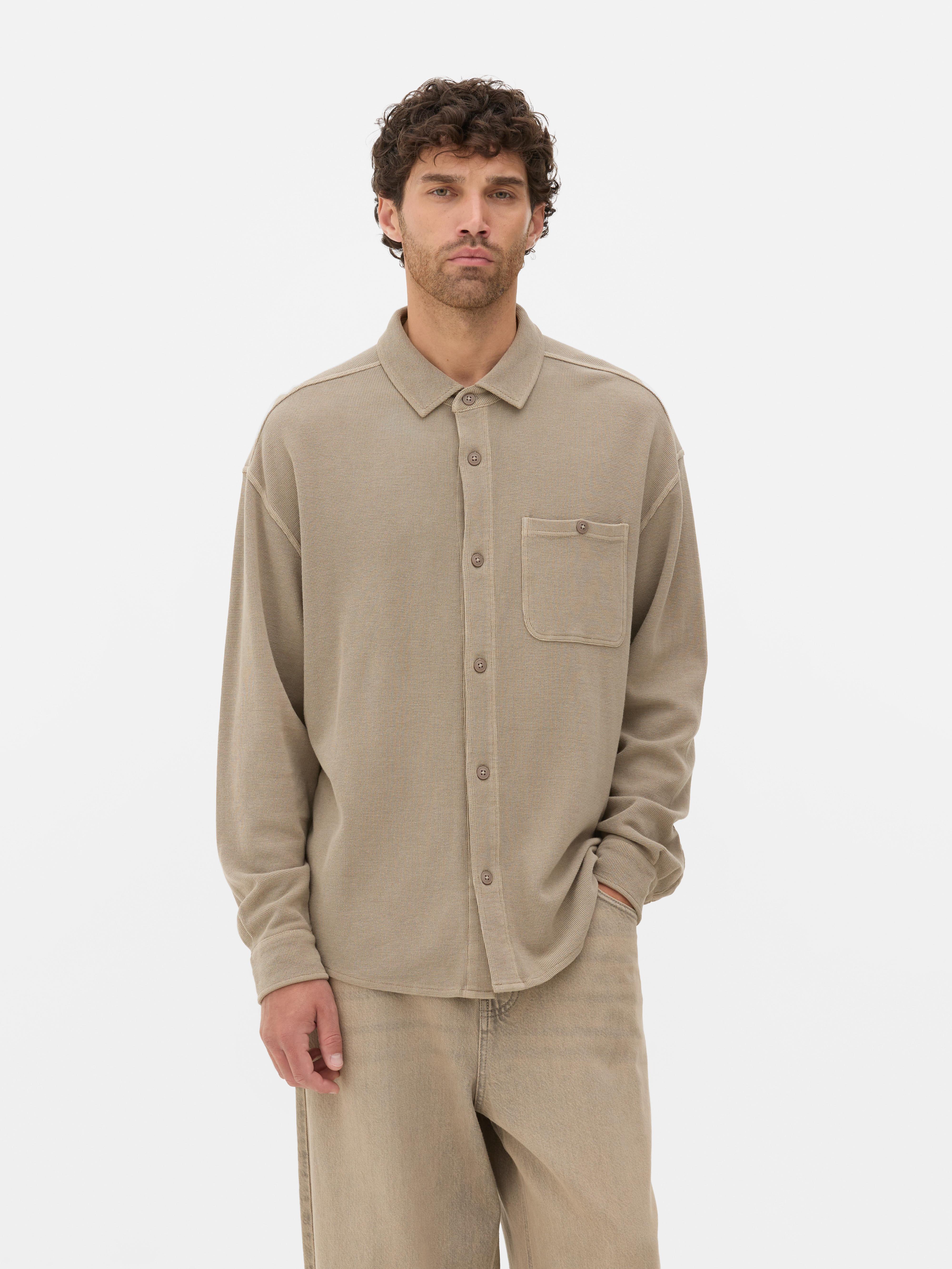 Waffle Texture Shirt