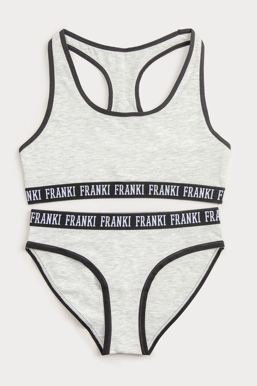 Hello Franki Racerback Sports Bra And Panty Set for girls