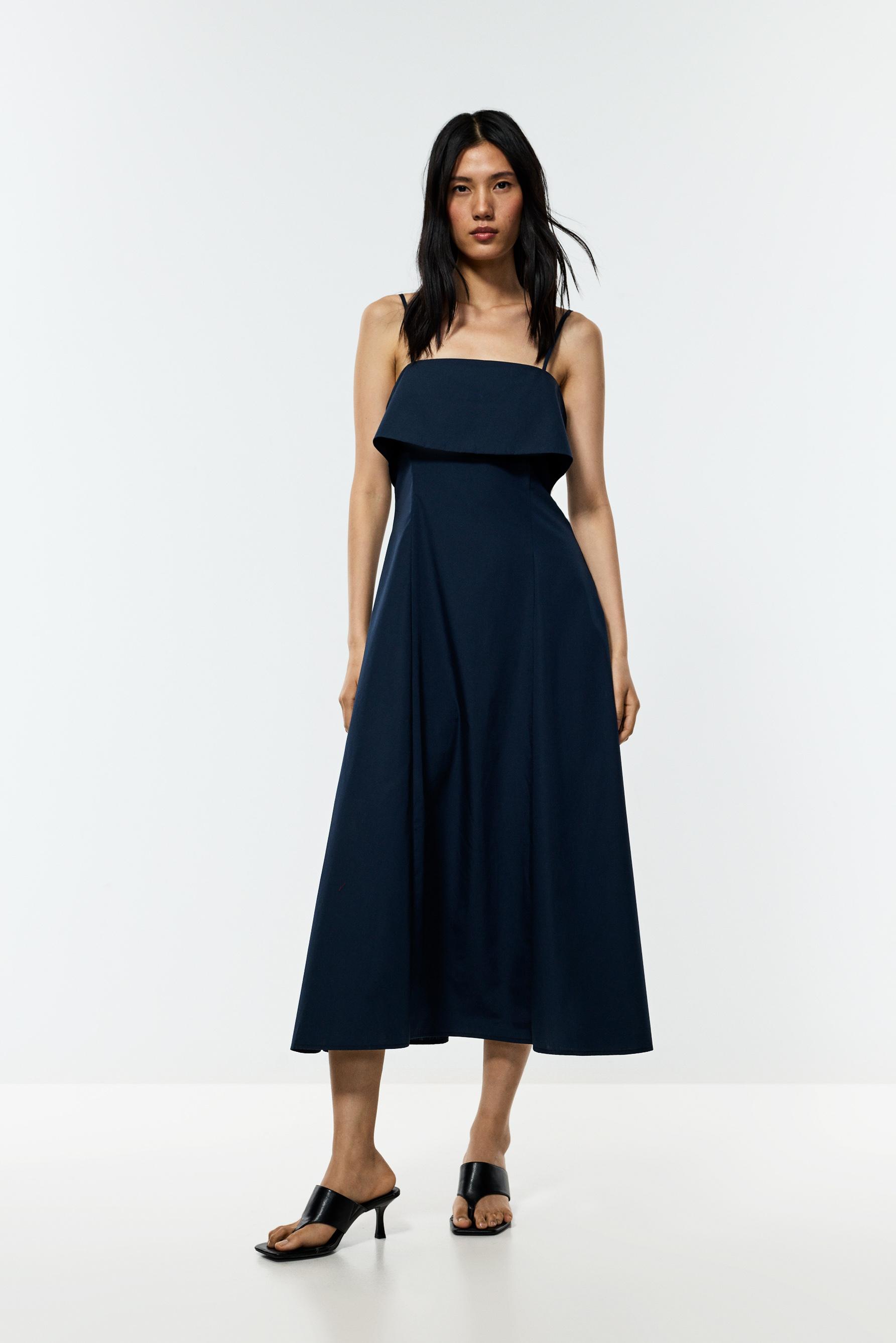 Vestido midi vuelo