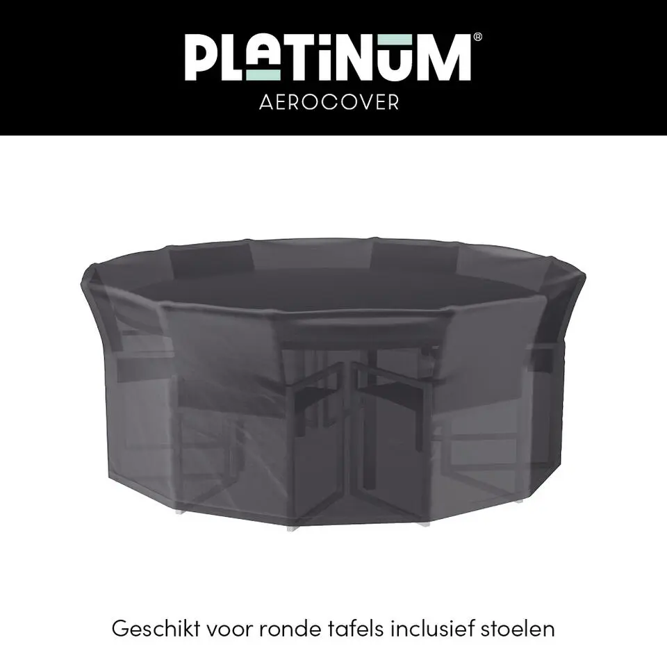 Platinum Aerocover ronde tuinsethoes - 150x85 cm