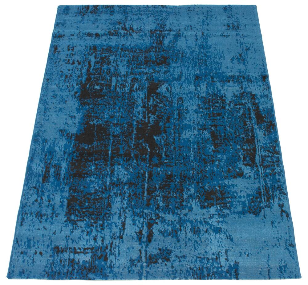 ECARPET Charlotte Indoor Area Rug, Blue, Assorted Sizes