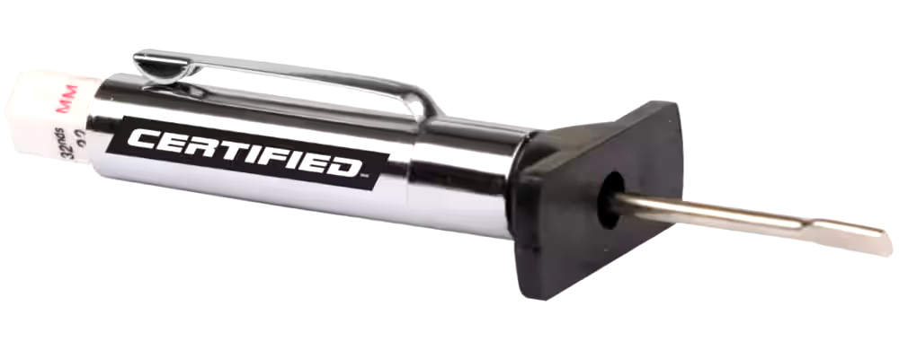 Certified Tire Tread Depth Gauge