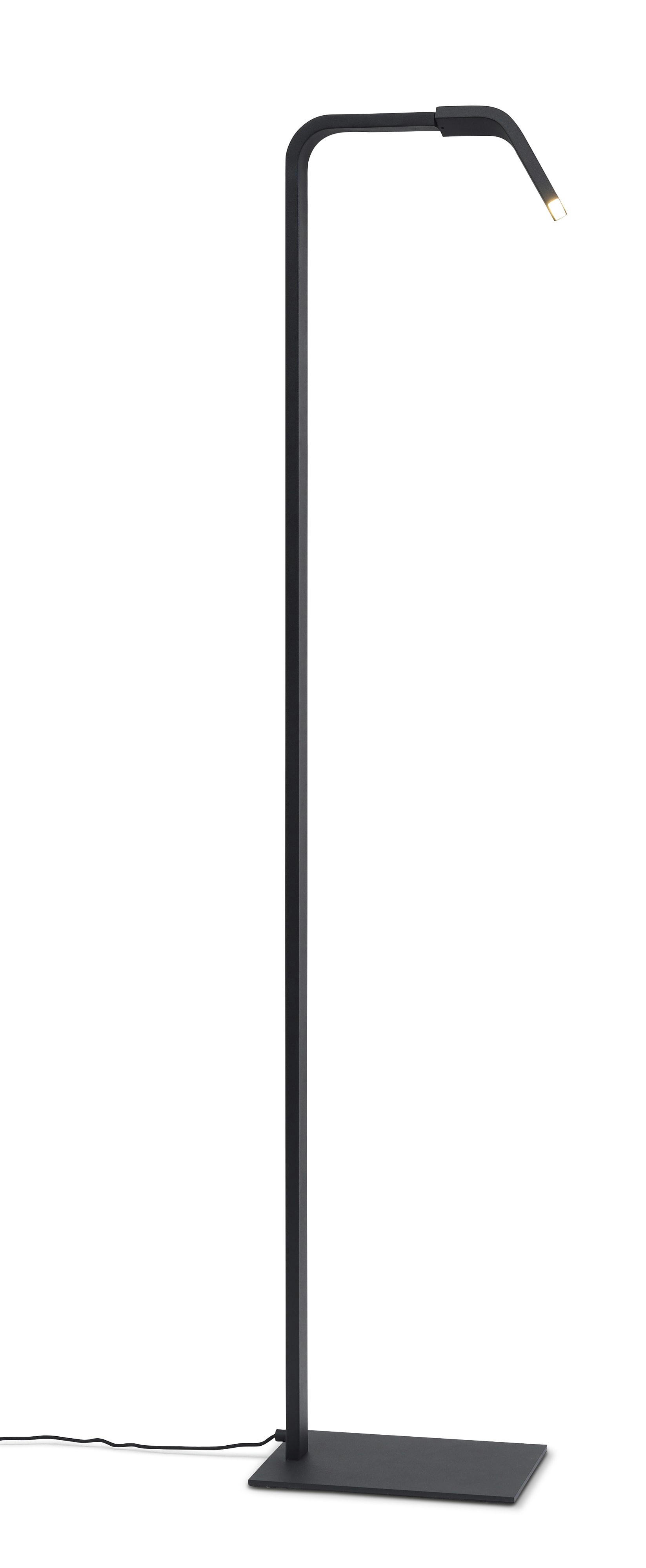 ZURICH - Lampadaire noir H142cm