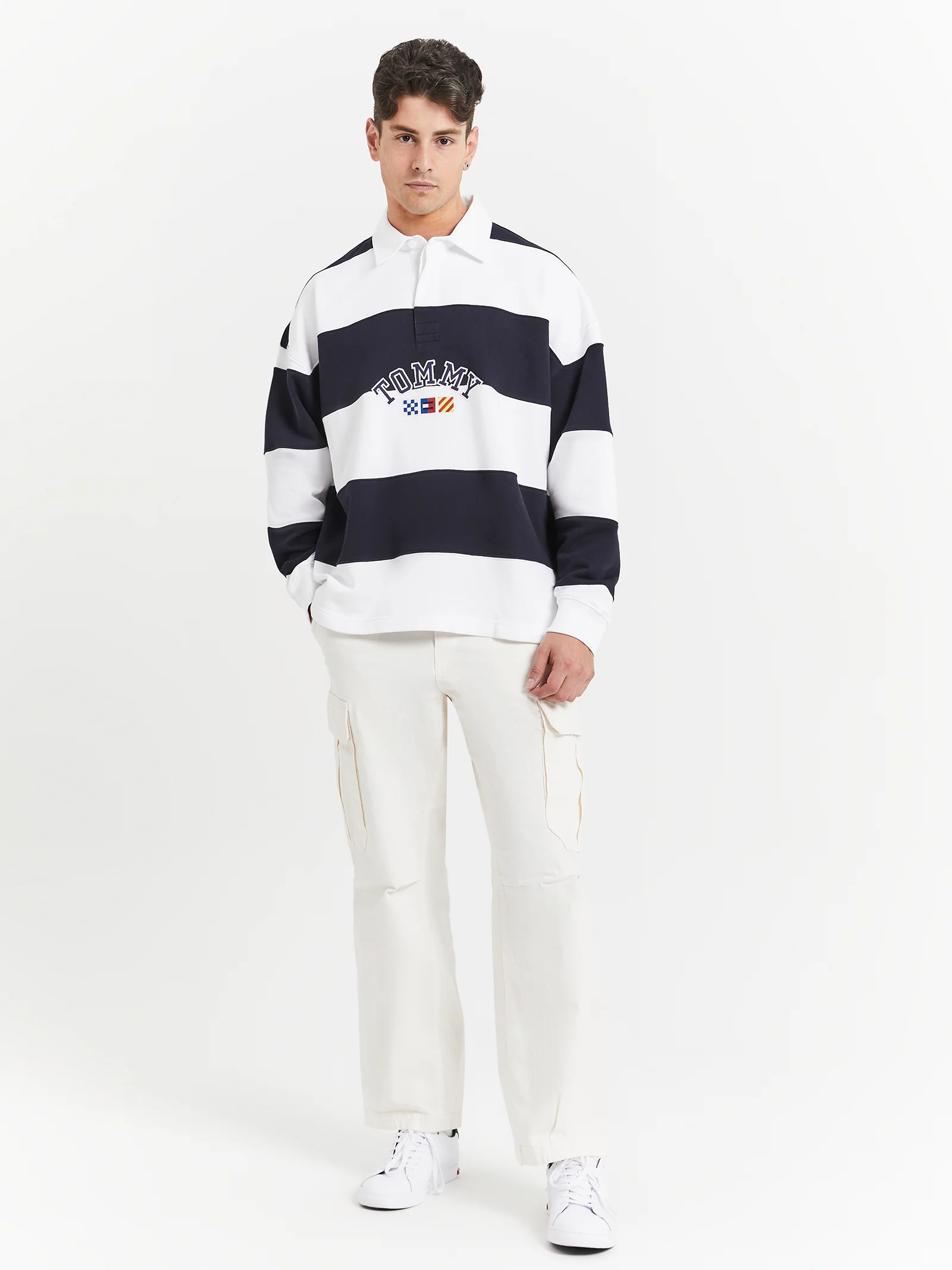 Archive Stripe Relaxed Rugby Shirt