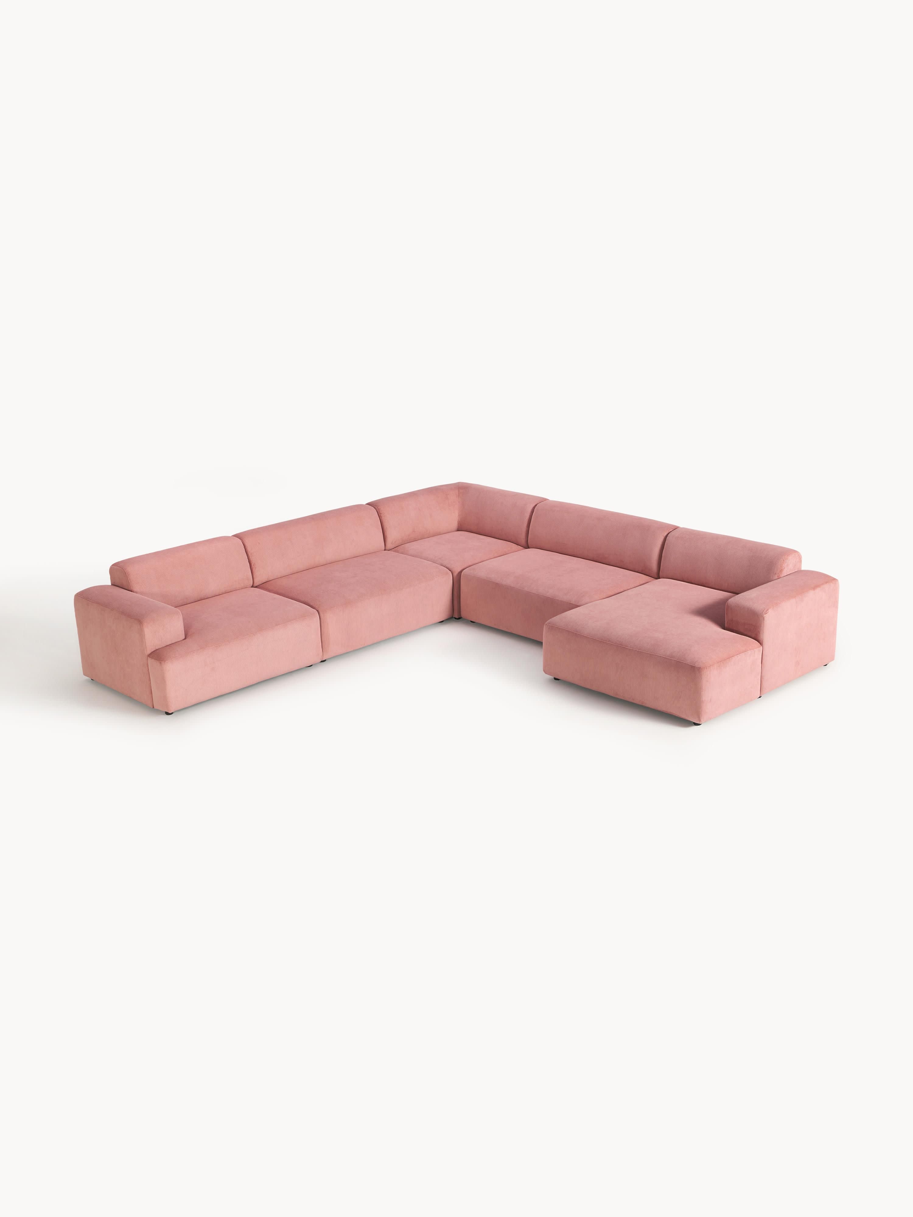 XL Cord-Ecksofa Melva