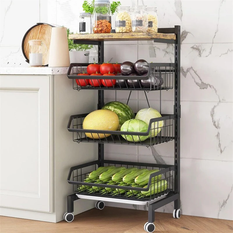 Snack Cart - 14.17D x 16.14W x 35.63H