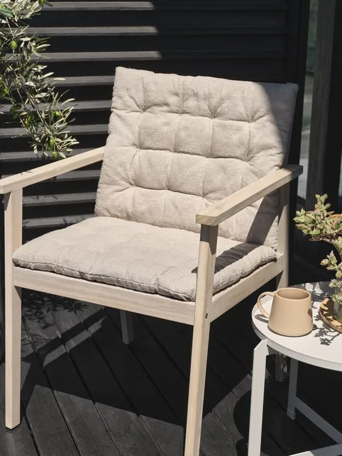 Havehynde loungestol sæde LODSHOLM sand