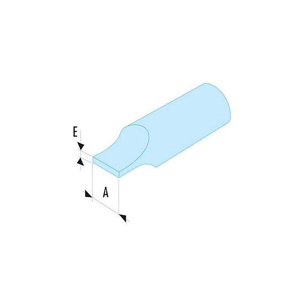 Embout impact série 2 plat 5,5mm (lot de 10 pieces)