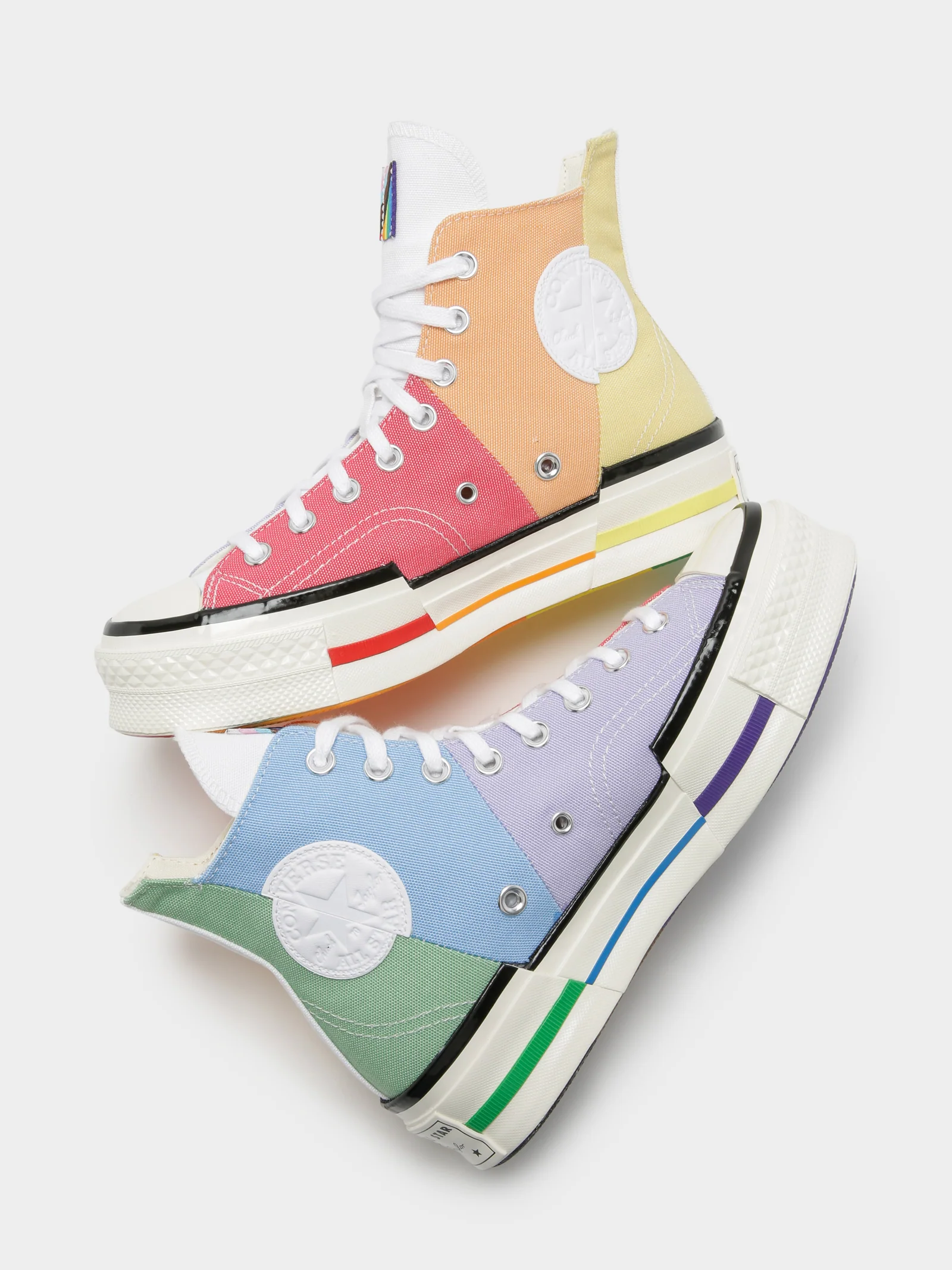 Unisex Chuck 70 Plus High Top Pride Sneakers