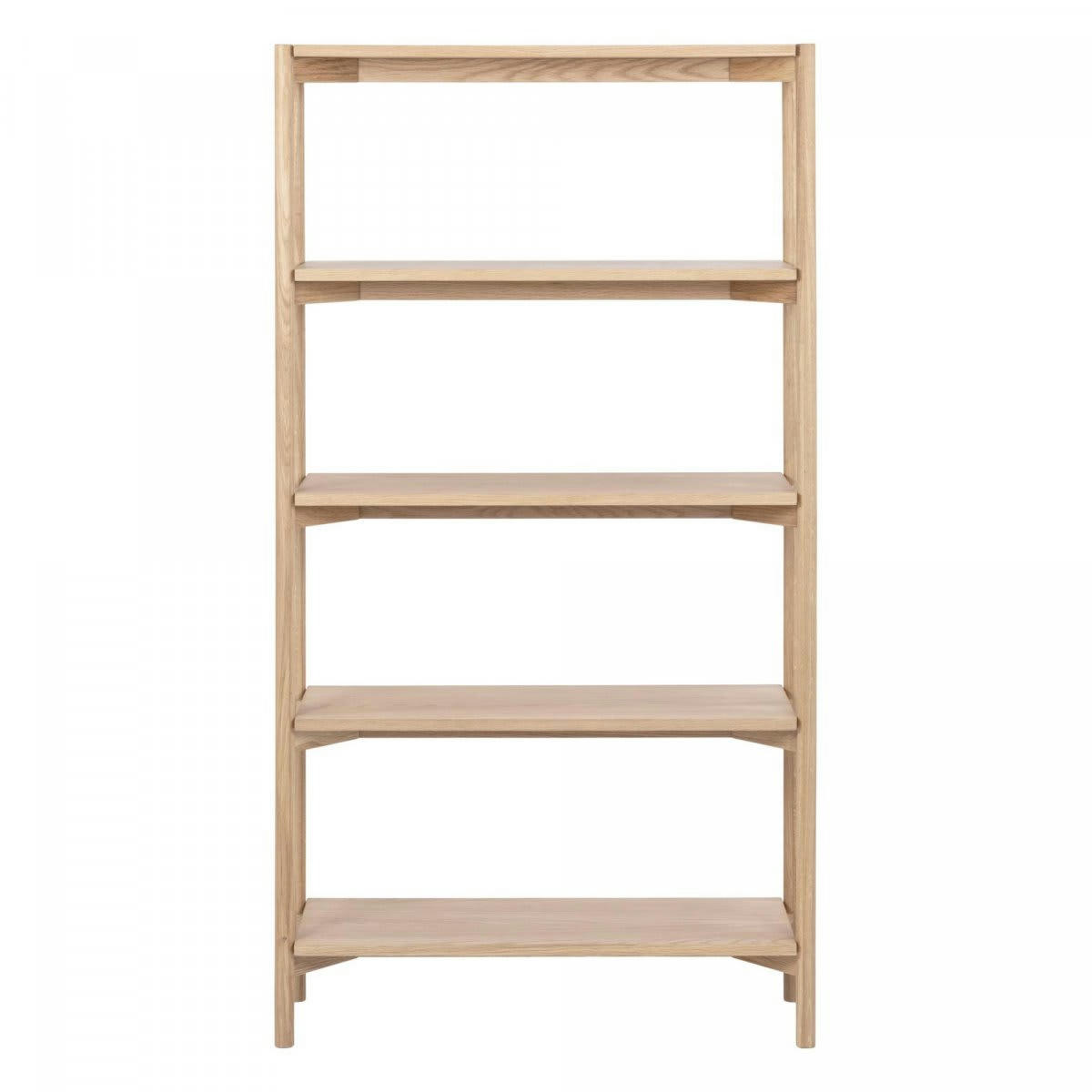 AMBON - Etagère moderne en chêne 5 étages