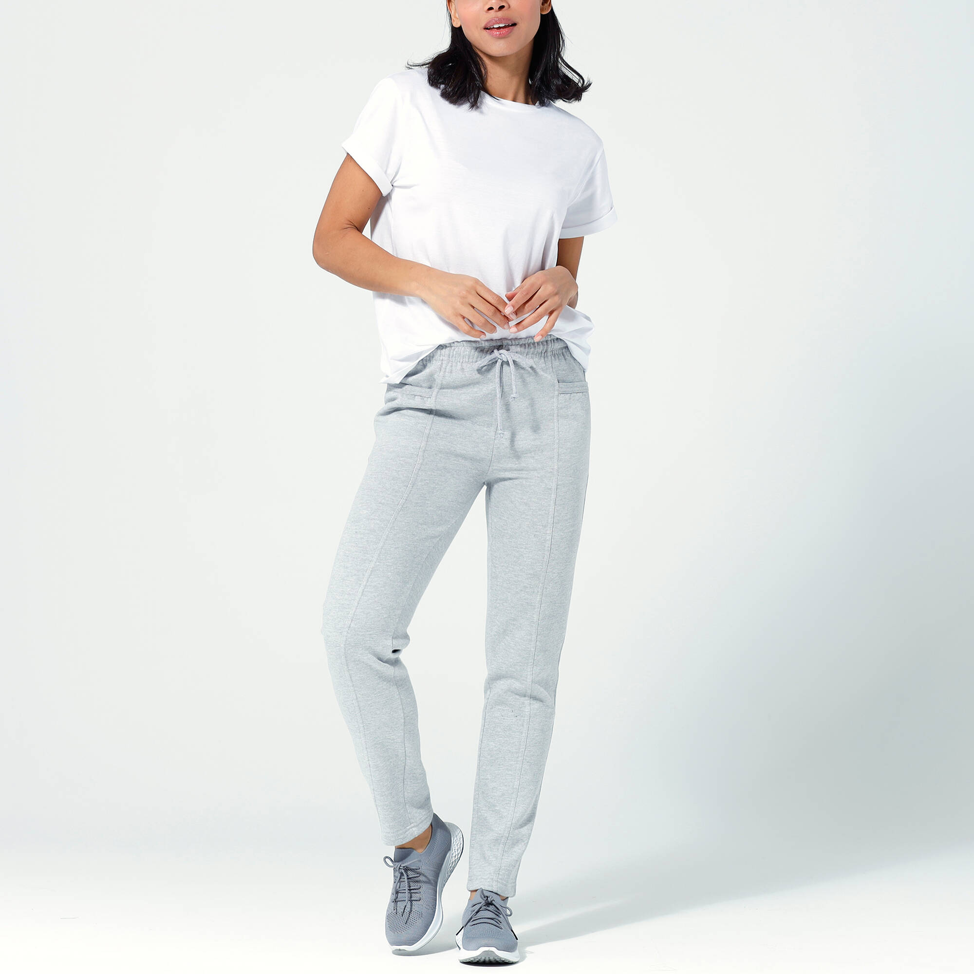Pantalon jogging, molleton gratté