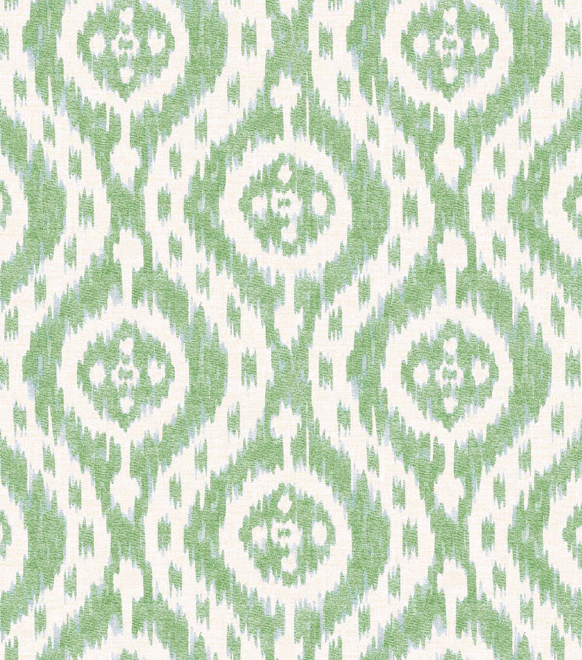 Surface Style 20.5' x 18' Matcha Ikat Tracery Peel & Stick Wallpaper