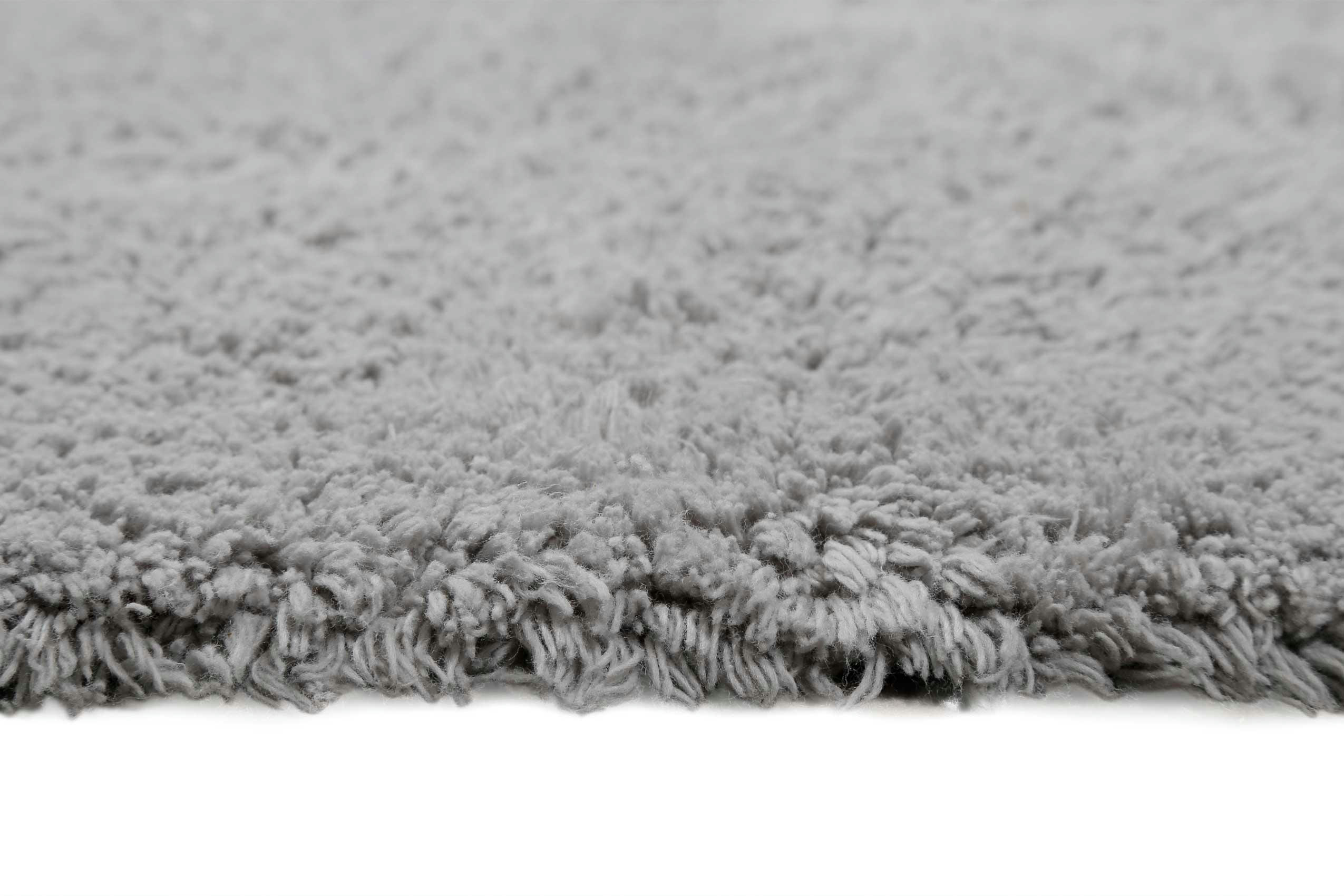 OLE - Tapis de bain doux gris clair coton 60x100