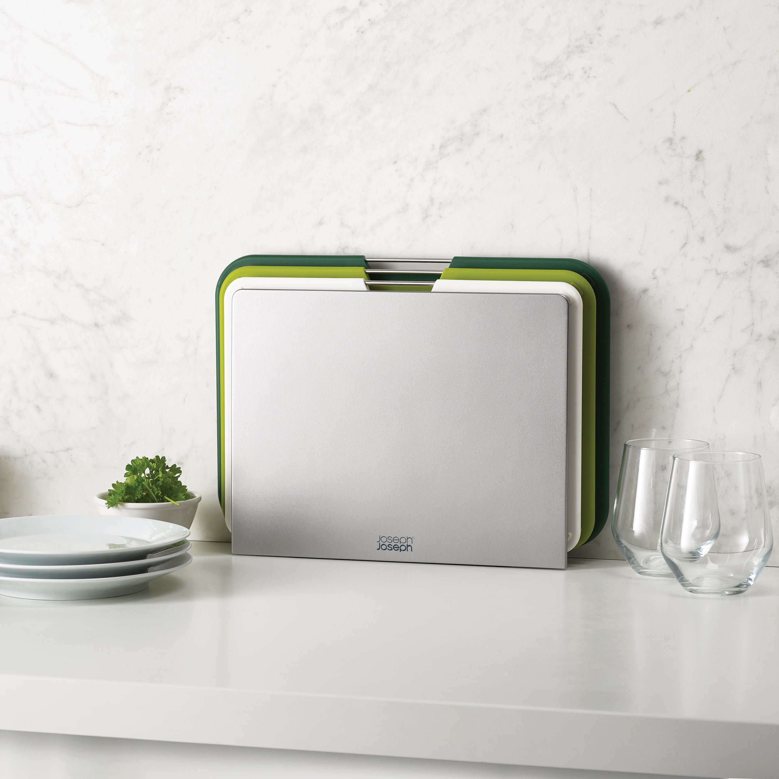 Joseph Joseph Nest Snijplanken - Set van 3 - Groen