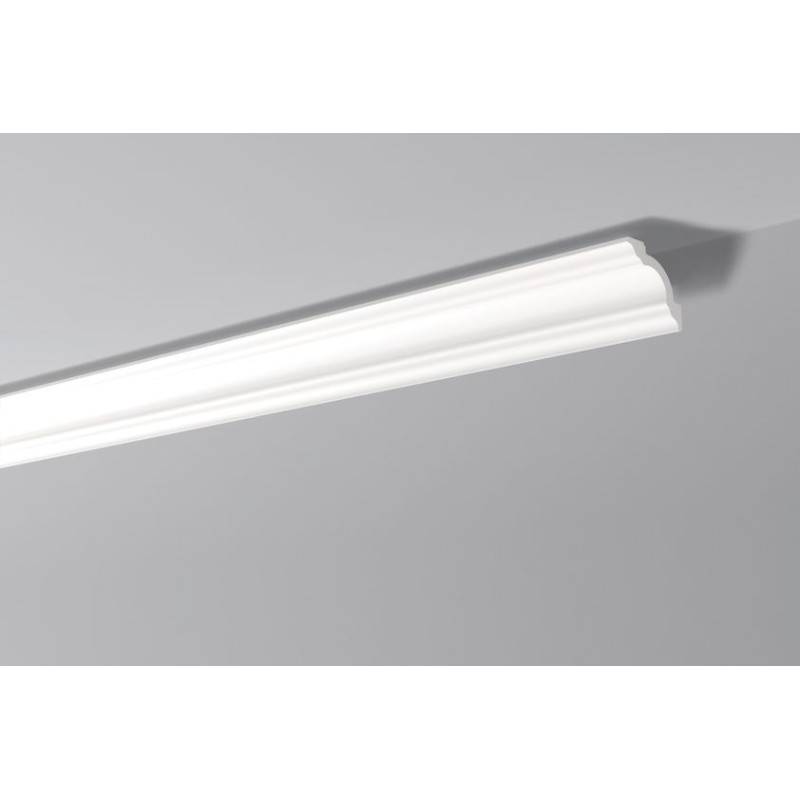 Moulure décorative D10 en polystyrène extrudé 2 m