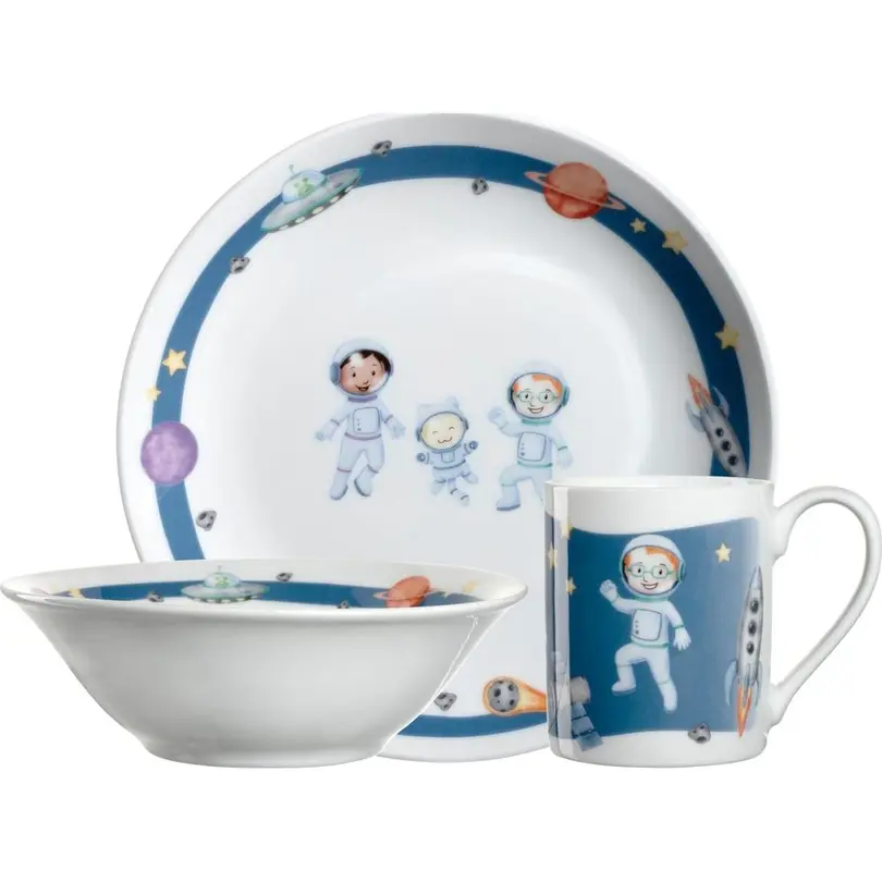 Kinder Geschirr-Set 3-teilig Avventura