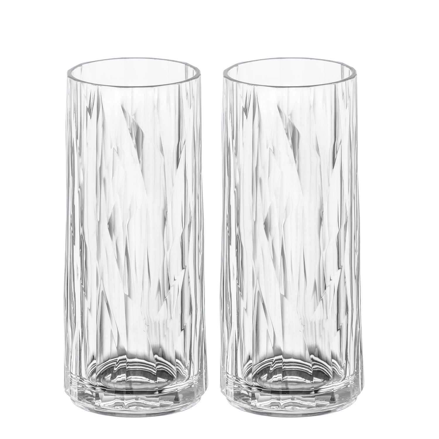 Koziol - Club No.3 - Superglas - 250ml - Longdrink - Set van 2