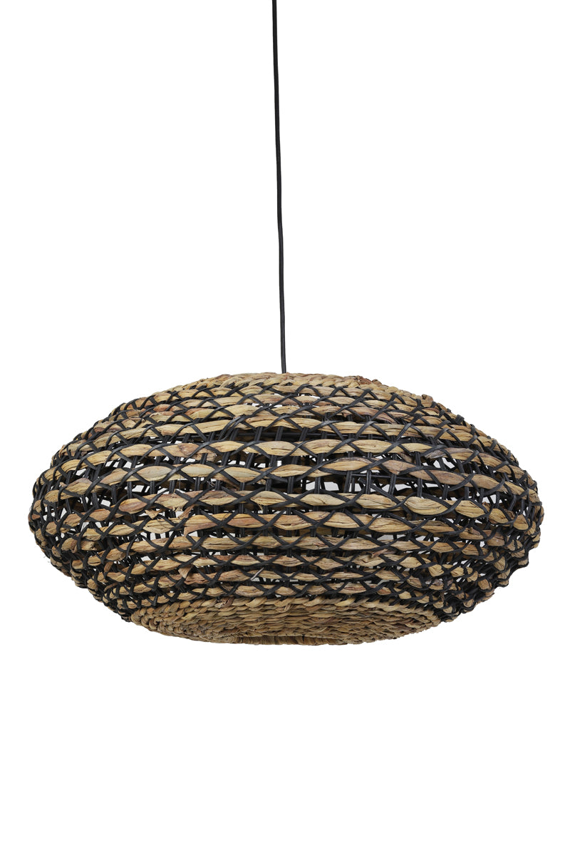 Light & Living hanglamp TRIPOLI - Ø60x29.5cm - zwart