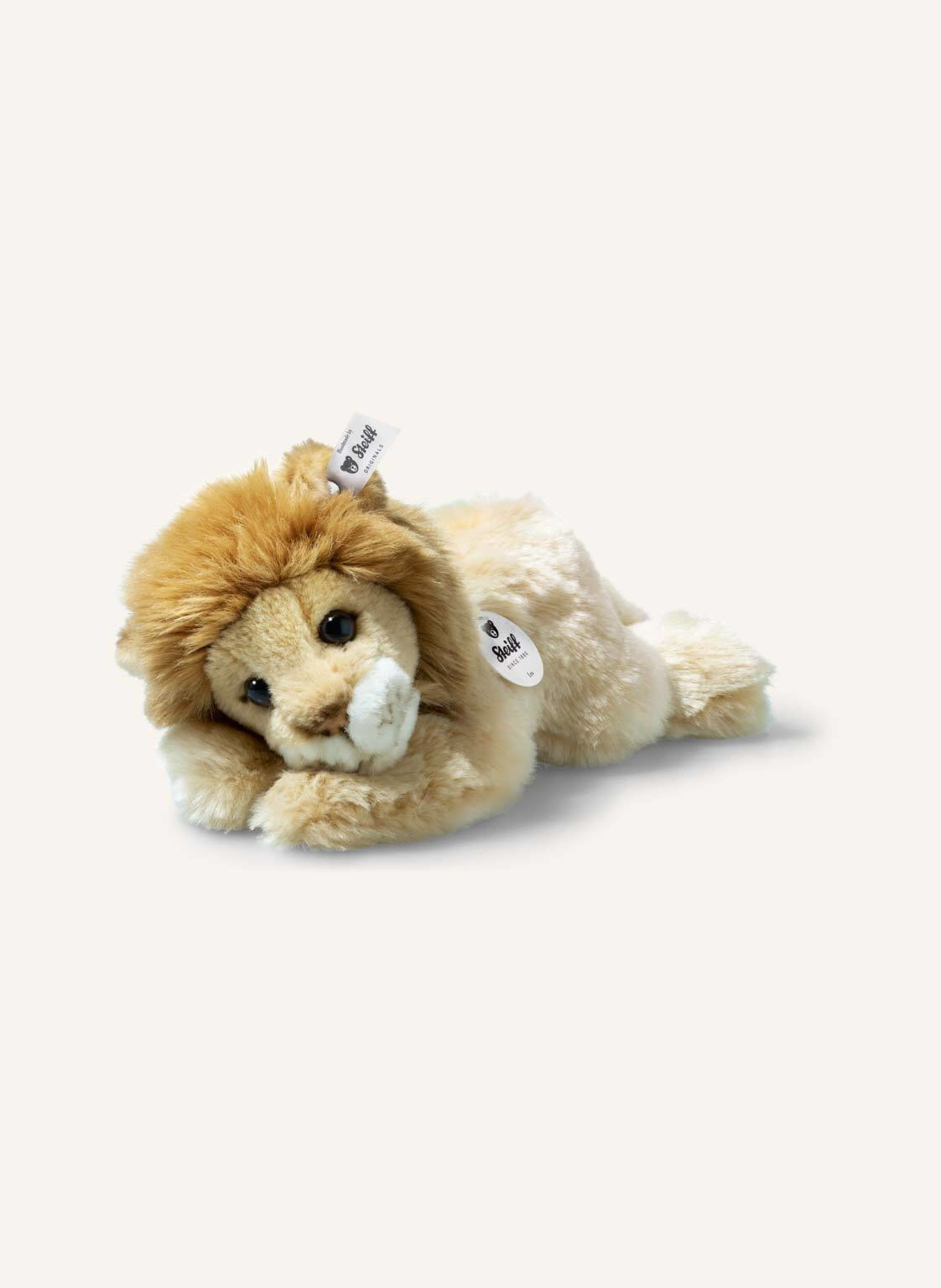 Steiff Kuscheltier LEO Löwe 22 cm, beige