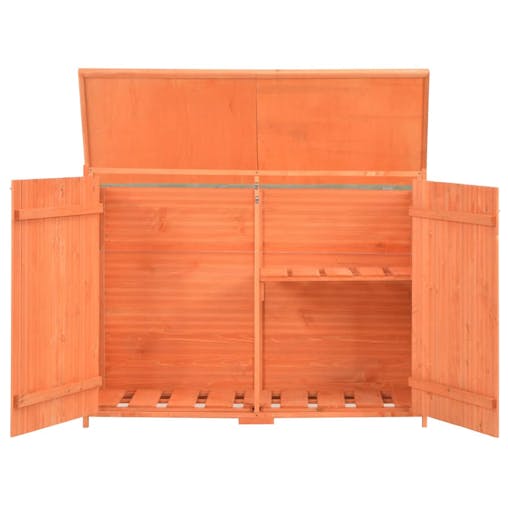 NNEVL Garden Storage Shed 120x50x91 cm Wood
