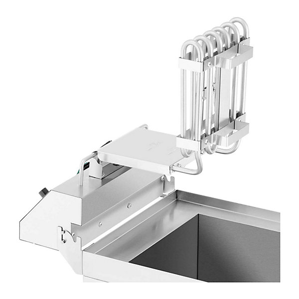 Friteuse electrique 9 litres 3 000 argente Helloshop26