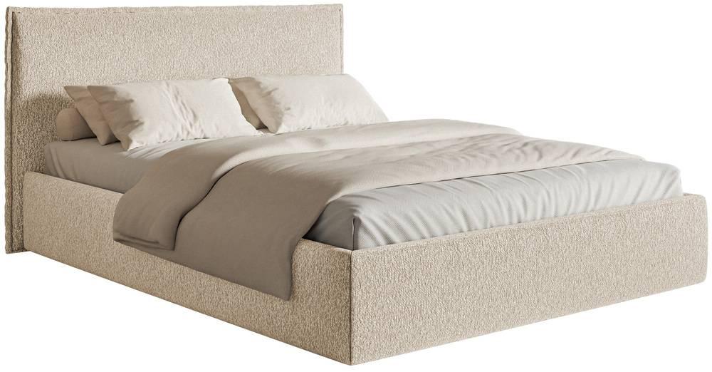 Bedframe Esmay chenille met opbergruimte 200 x 200 cm