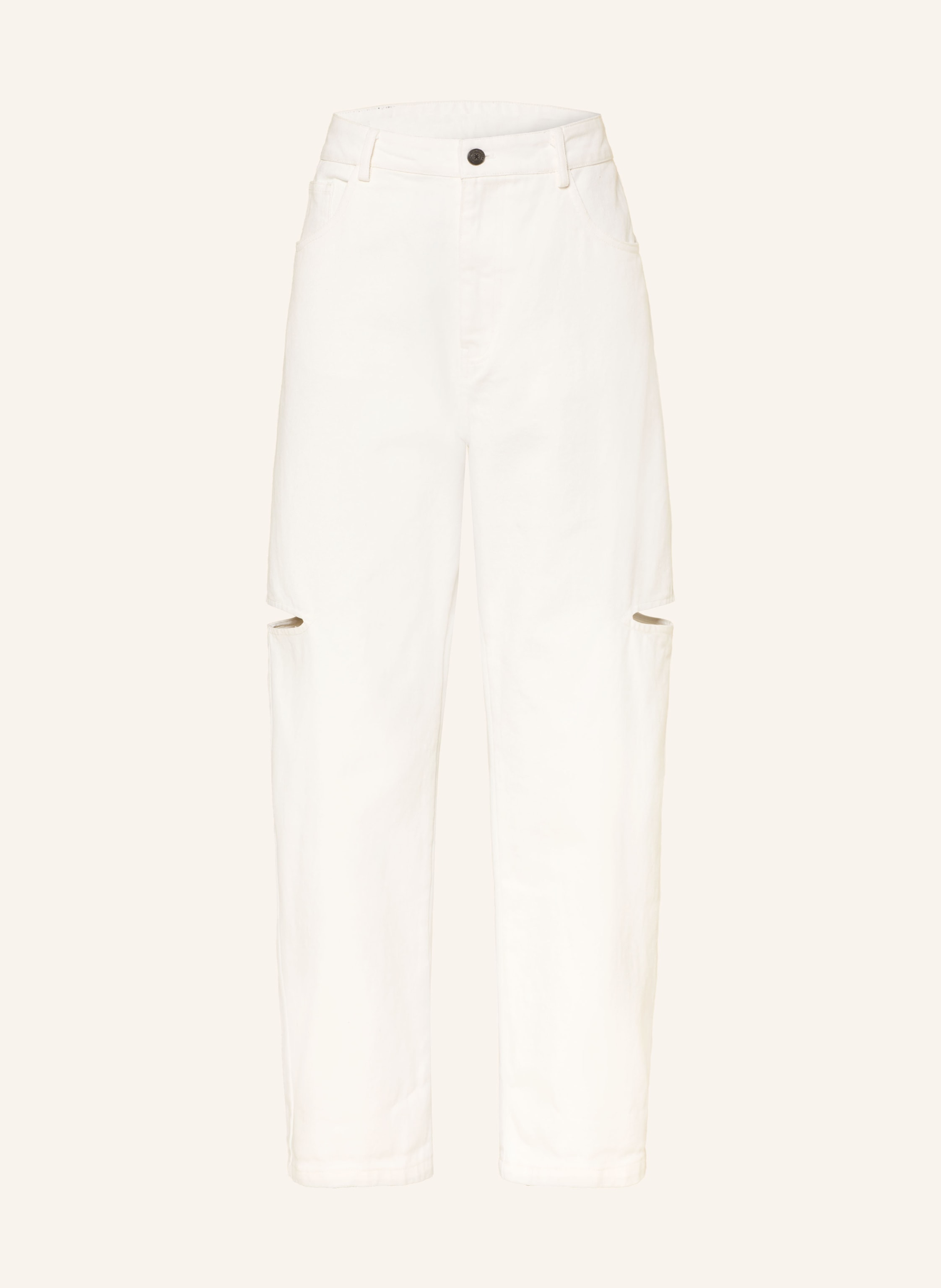 KARO KAUER Barrel Jeans mit Cut-outs