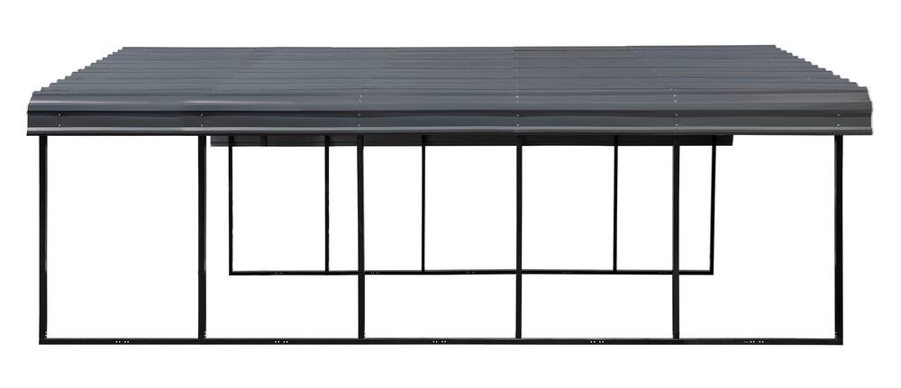 ShelterLogic Arrow Steel Carport Canopy 20 x 24 x 7-ft